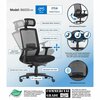 Boss Office Products Executive Mesh Back Chair with Headrest B6035-HR